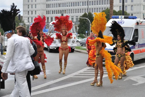Карнавальный парад — стоковое фото