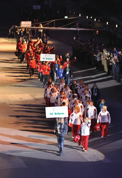 Olimpiady Specjalne - ceremonia otwarcia — Zdjęcie stockowe