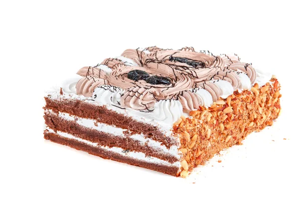 Lezzetli fındık keki — Stok fotoğraf