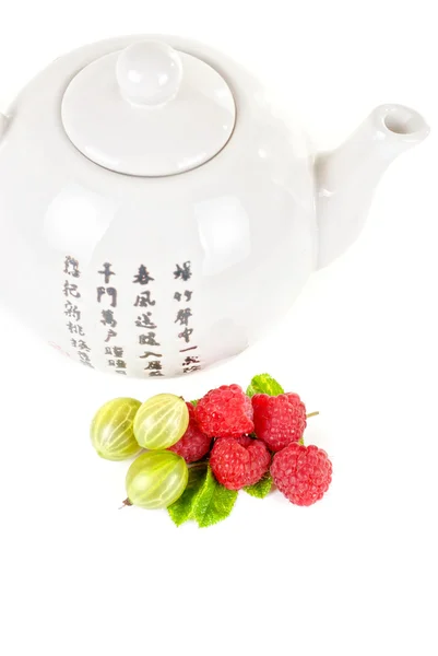 Bobule čaj — Stock fotografie