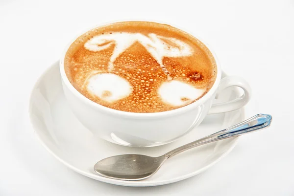 Latte closeup — Stock Photo, Image