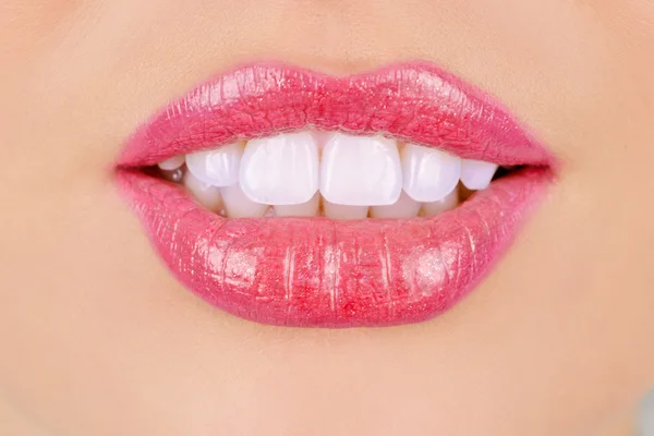 Lips closeup Stock Image