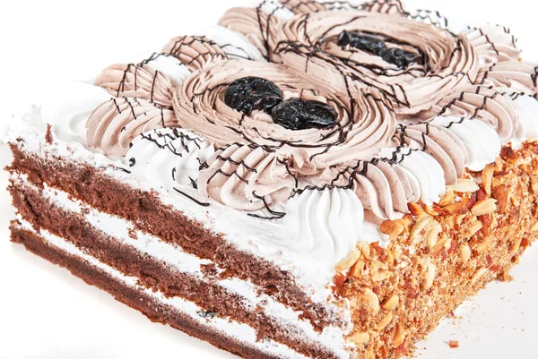 स्वादिष्ट नट केक — स्टॉक फोटो, इमेज