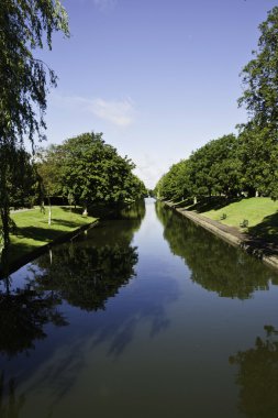 Canal, hythe, kent clipart