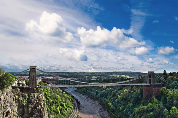 stock image Clifton suspension bridge.