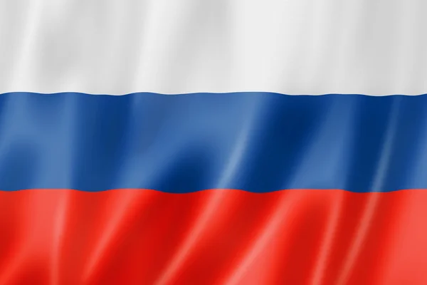 Russian flag — Stock Photo, Image