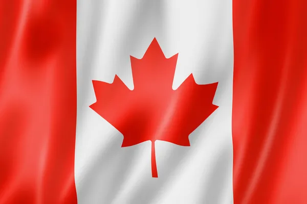 Прапор Канади Стокова Картинка