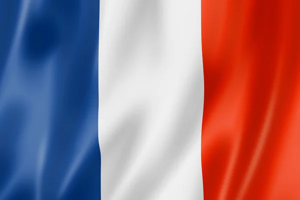 Прапор французької Стокове Зображення