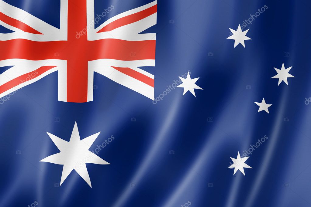Australian flag — Stock Photo © daboost #10884457