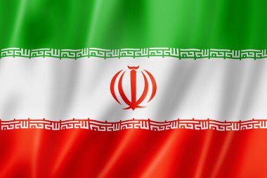 Iranian flag clipart