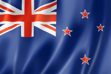 New Zealand flag clipart