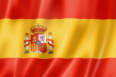 Spanish flag clipart