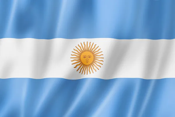 Argentinian flag — Stock Photo, Image