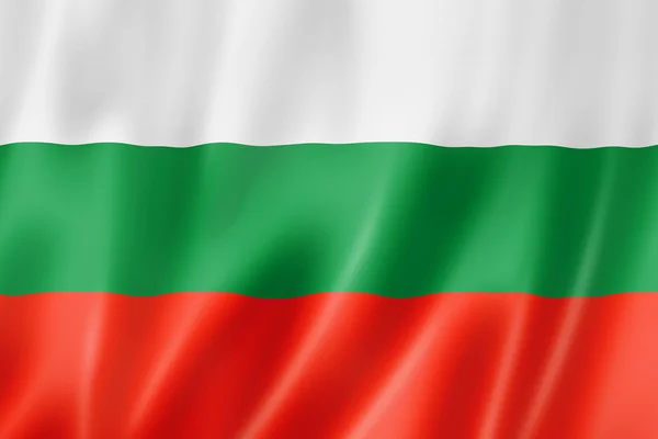 Bolgár zászló — Stock Fotó