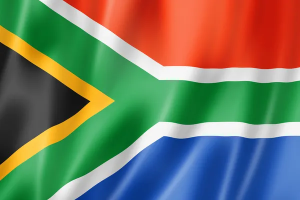 Zuid-Afrikaanse vlag — Stockfoto