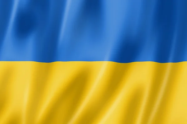 Bandeira ucraniana — Fotografia de Stock