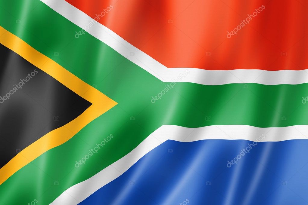 Drapeau : Afrique du Sud - Fond d'écran et images gratuites