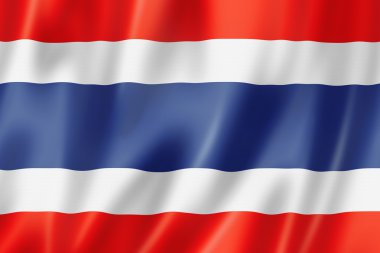 Thai flag clipart