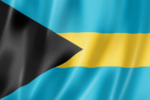 Bahamansk flag - Stock-foto