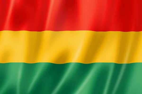 Βολιβιανή σημαία — Φωτογραφία Αρχείου