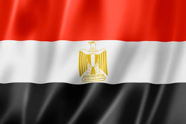 Флаг Египта — стоковое фото