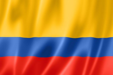 Colombian flag clipart