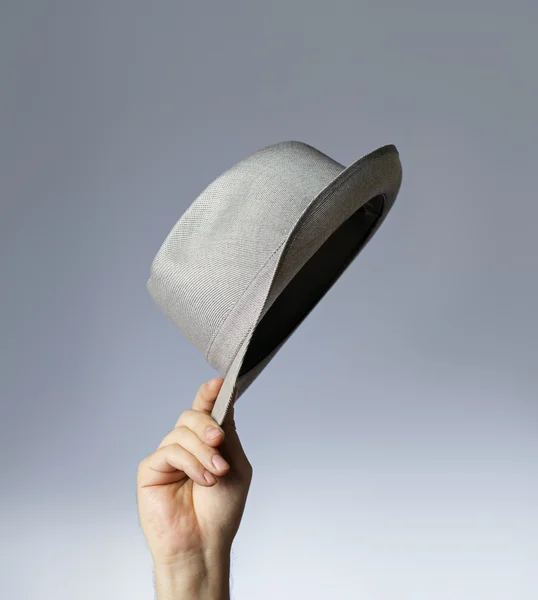 Volteando el sombrero — Foto de Stock