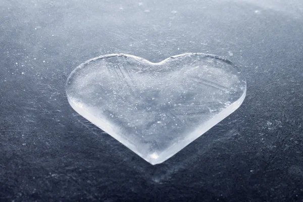 Hjärtat av is — Stockfoto