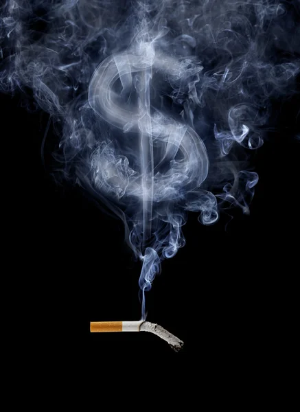 煙ることのコスト — ストック写真