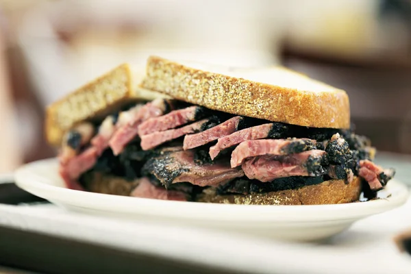 stock image Pastrami on Rye