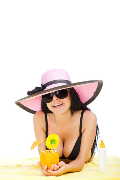 Mooie zomer vrouw — Stockfoto