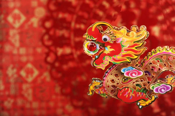 Счастливый узел для китайской новогодней встречи — стоковое фото