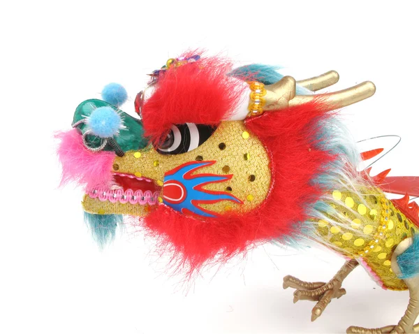 Nieuwjaar decoratie met dragon kunst — Stockfoto
