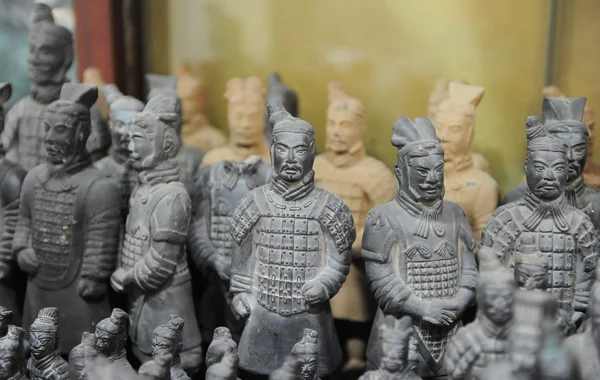 stock image Terracotta army figure in china