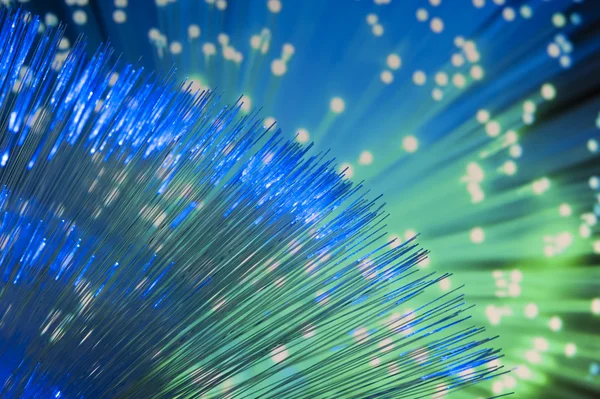 Abstracto Internet tecnología fibra óptica fondo — Foto de Stock