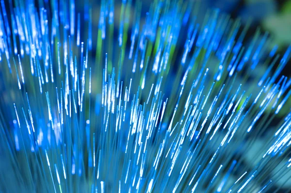 Fiber optical picture with details and light effects — Stock Photo, Image
