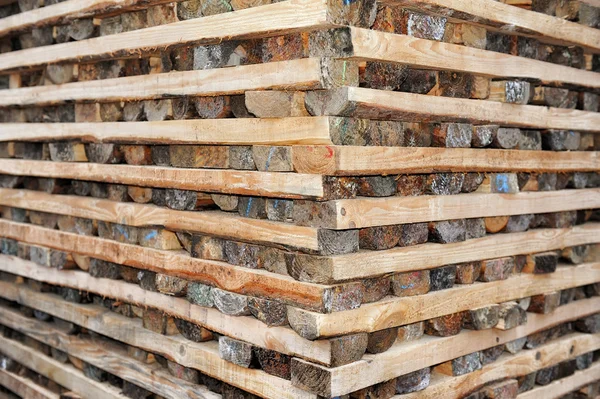 木材堆积 — 图库照片