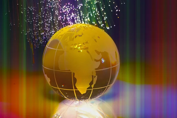Tecnología globo terrestre — Foto de Stock