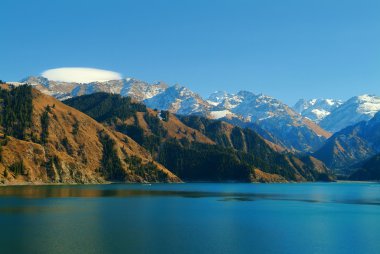 Heavenly Gölü, Doğu Türkistan, Çin