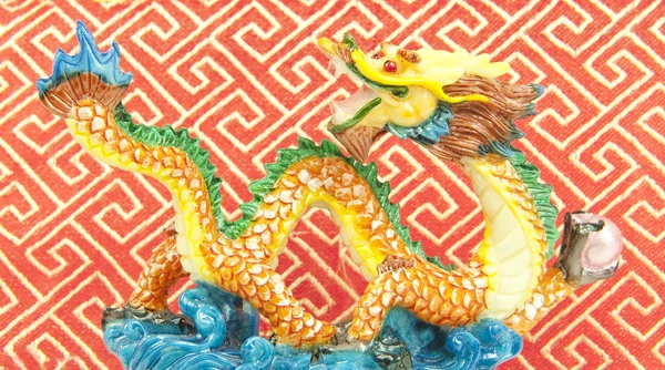 Closeup of Dancing Dragon — Zdjęcie stockowe