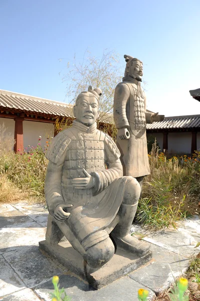 Terrakotta hadsereg ábra Kínában — Stock Fotó
