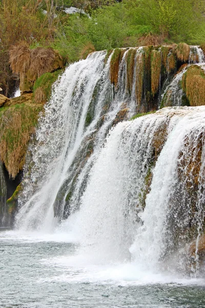 Водопад на реке Крке — стоковое фото