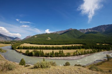 Altai mountains clipart