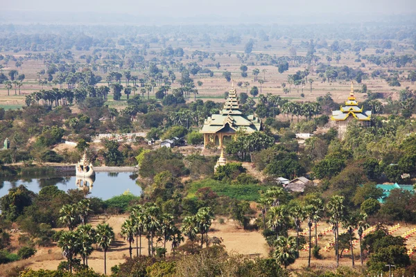 Храм в Мьянме — стоковое фото