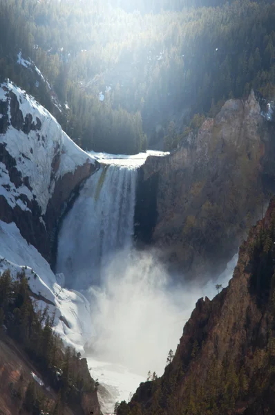 Yellowstone vattenfall — Stockfoto