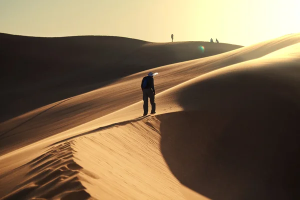 Randonnée dans le désert — Photo