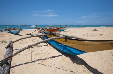 Sri Lanka 'da tekne