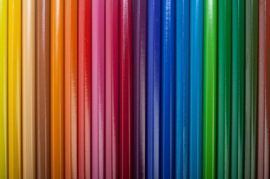 Colored Pencils Background clipart