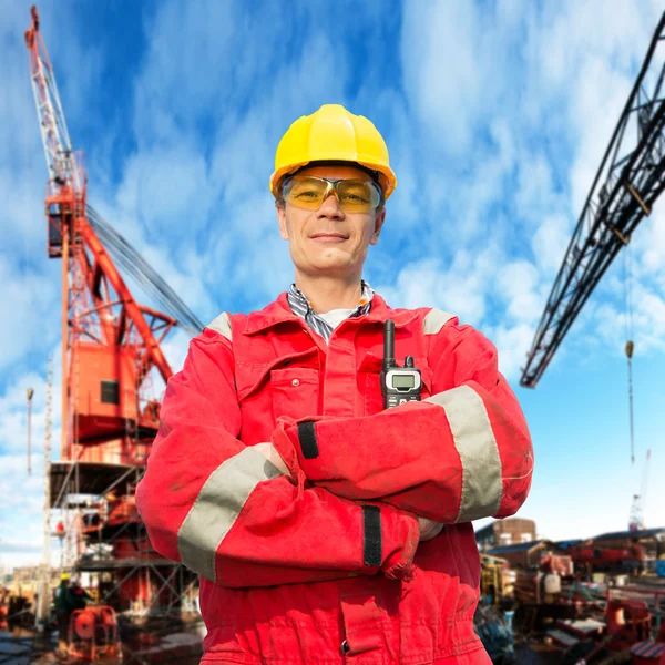 Ingeniero offshore — Foto de Stock