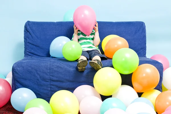 Balão Menino — Fotografia de Stock